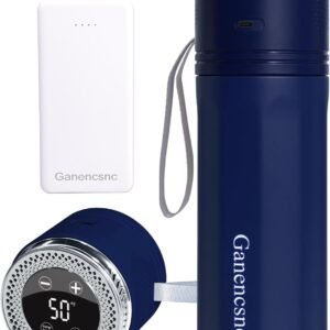 Electric Insulin Cooler Travel Case TSA Approved，USB Type-C Smart Cooling, 10000mAh Power Bank